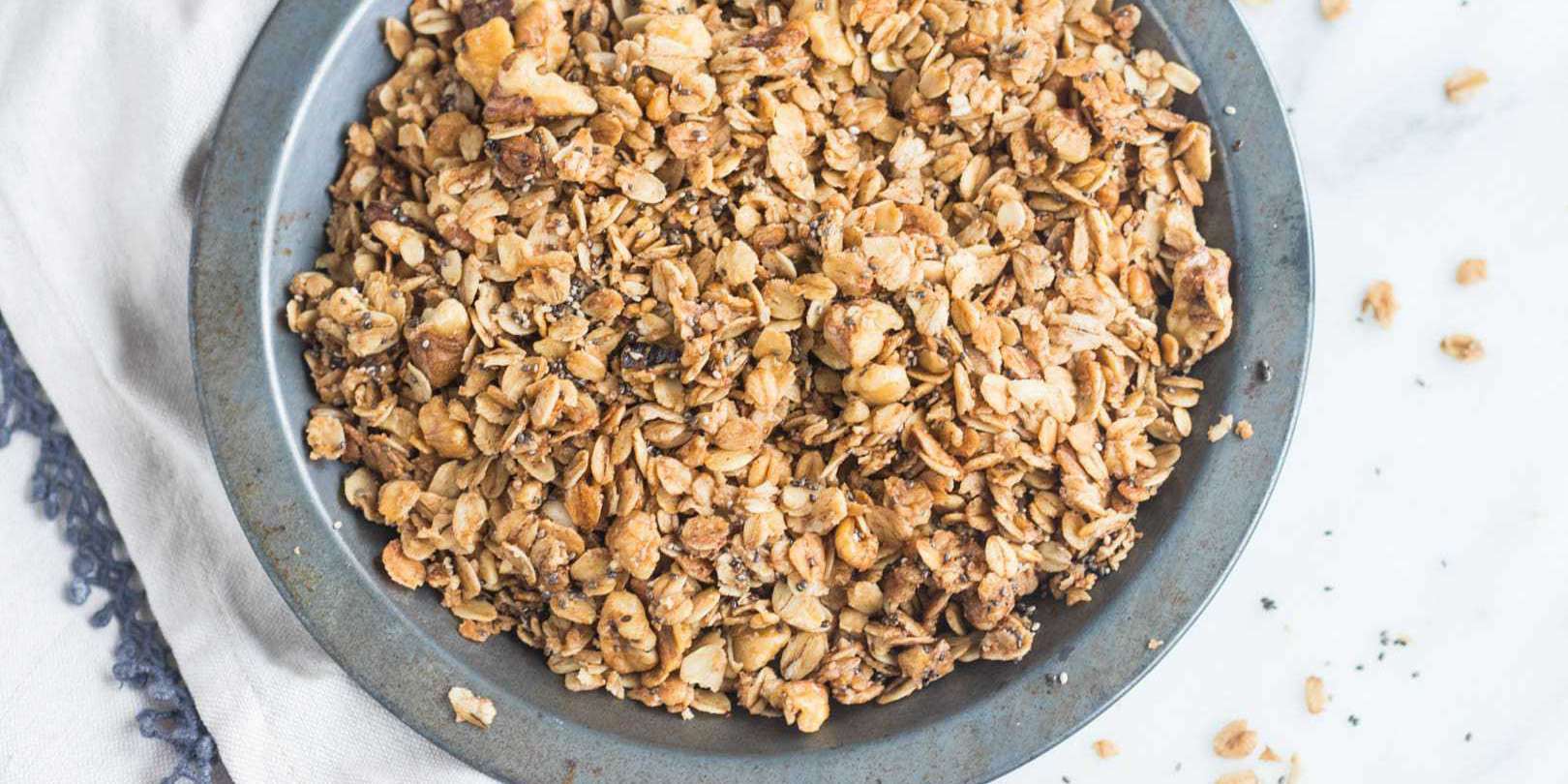 Low Fodmap Maple Walnut Granola