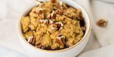 Low Fodmap Pumpkin Pie Oatmeal