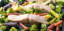 Low Fodmap Salmon, Broccoli and Carrots