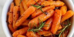 Maple Dijon Roasted Carrots