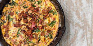 One Pan BLT Skillet Frittata