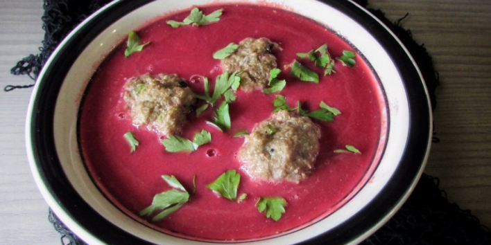 AIP Paleo Instant Pot Beet Fennel Soup Recipe