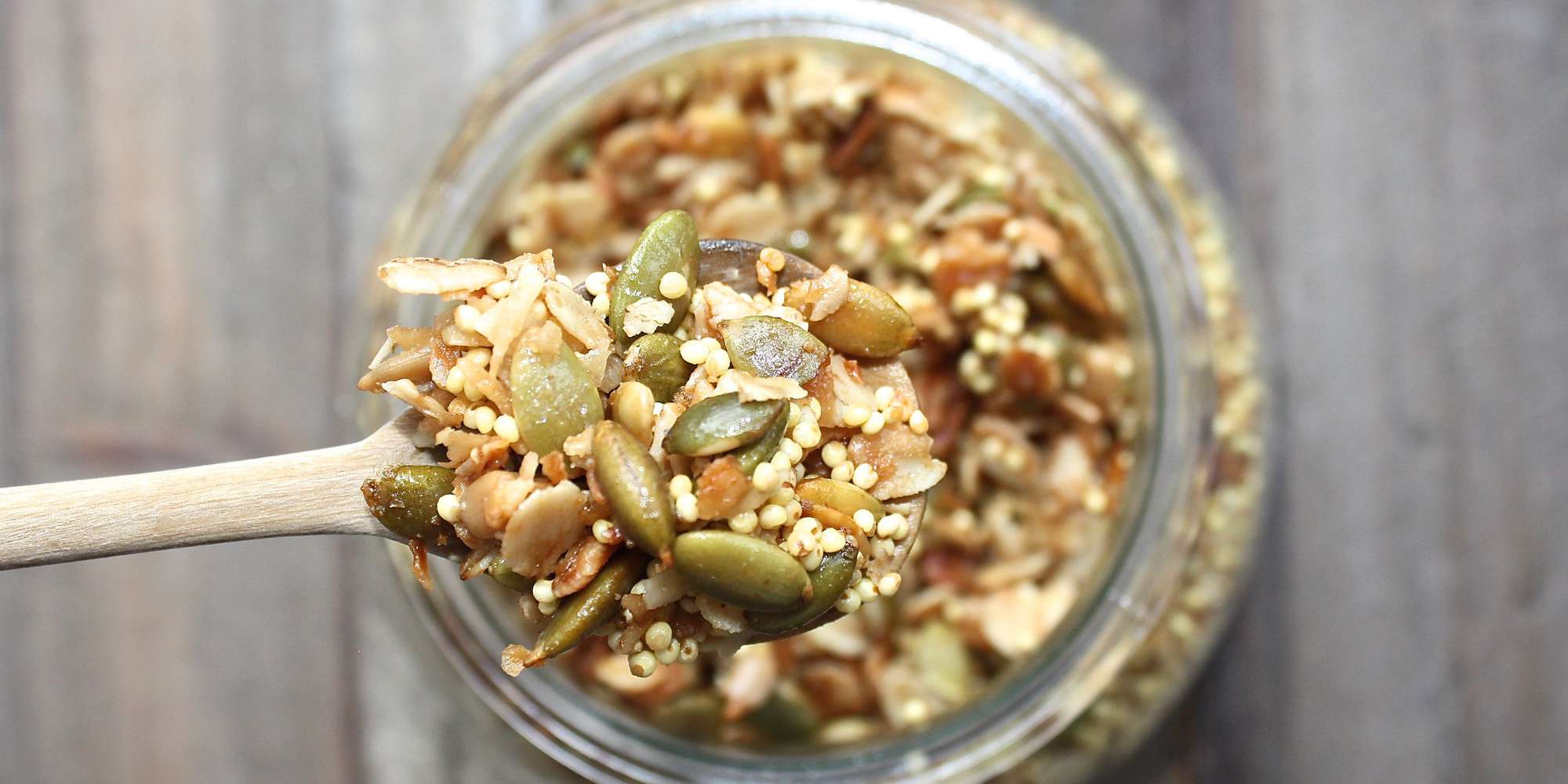 Gluten-Free Super Seed Oat Granola