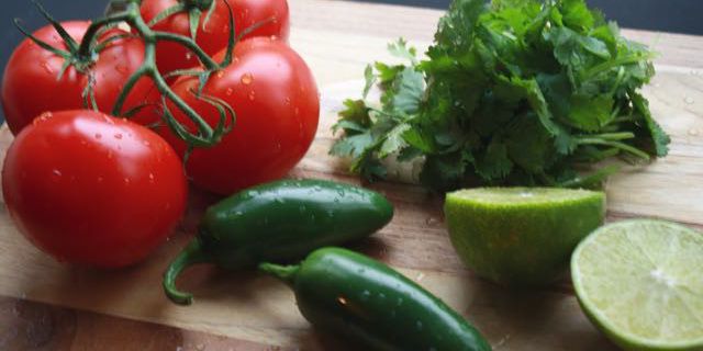 Low FODMAP Tomato Lime Salsa