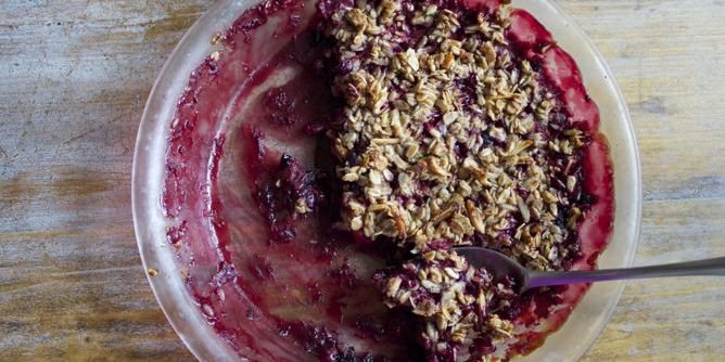 Wild Berry Gluten-Free Crumble Recipe