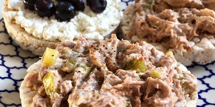 Healthy tuna salad (low FODMAP and lactose-free)