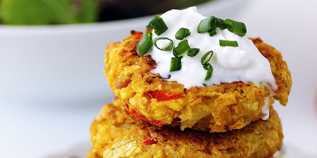 Cauliflower Chickpea Patties