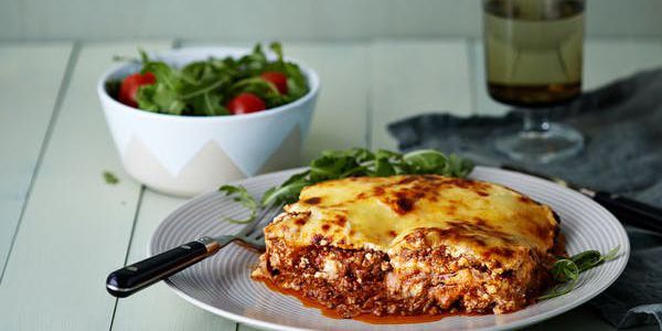 Easy protein noodle low-carb lasagna
