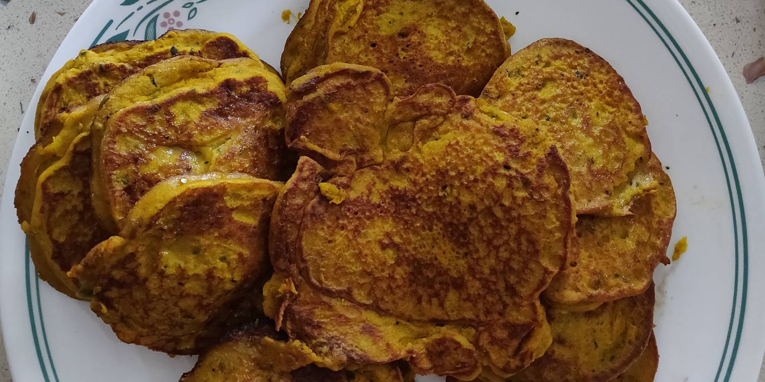 Flourless Squash Pancakes