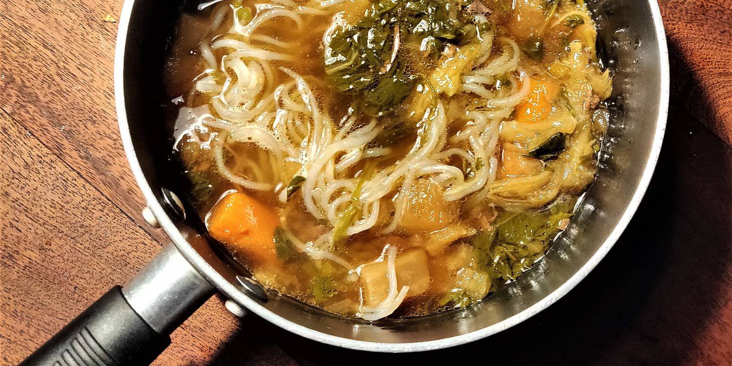 Instant Pot Beef Noodle Soup