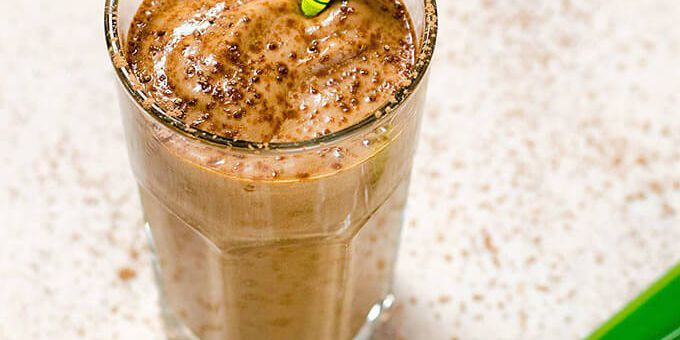 Cacao and Collagen Protein smoothie