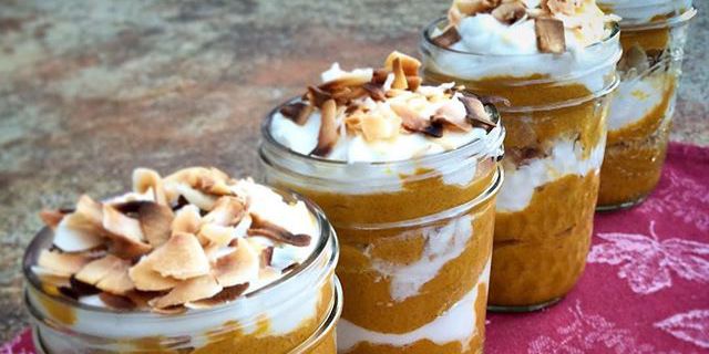 Pumpkin Pie Parfait- AIP/ Paleo