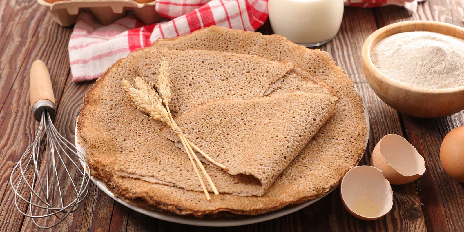 Vegan Gluten-Free Buckwheat Crepes