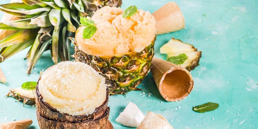 Piña Colada Sorbet