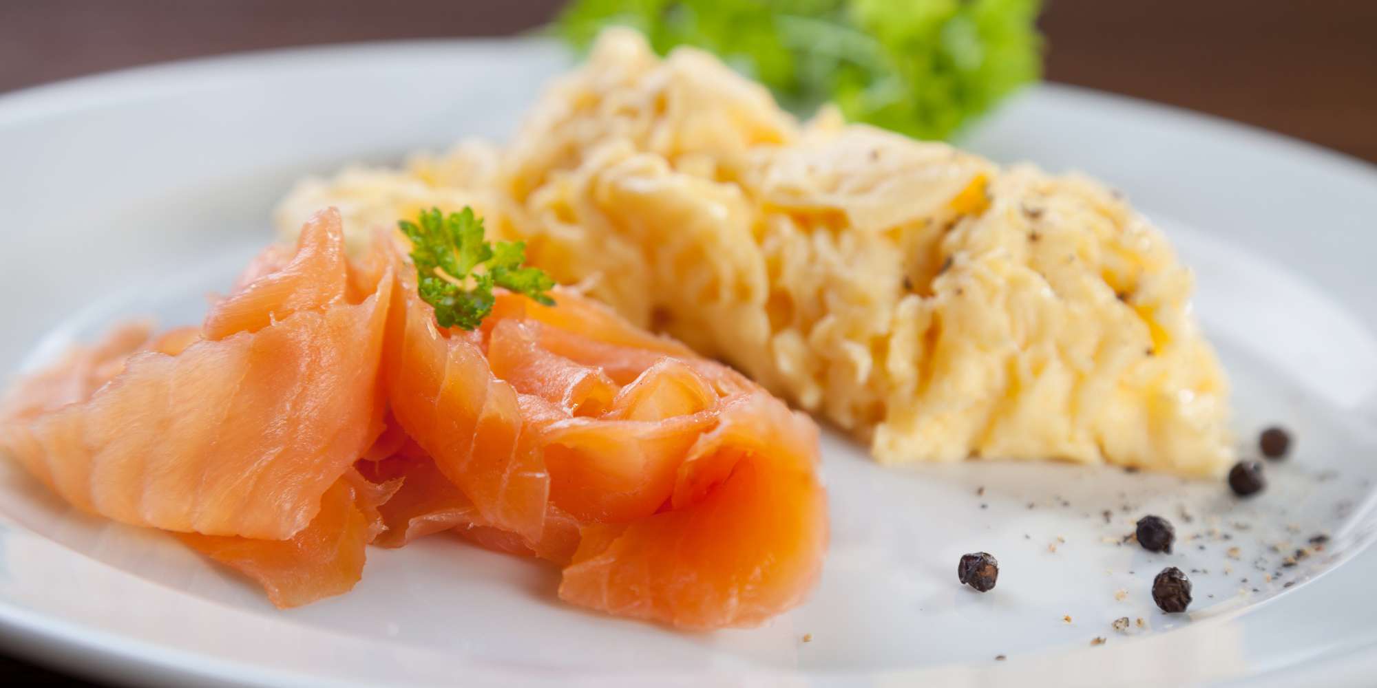 Smoked Salmon & Avocado Scramble