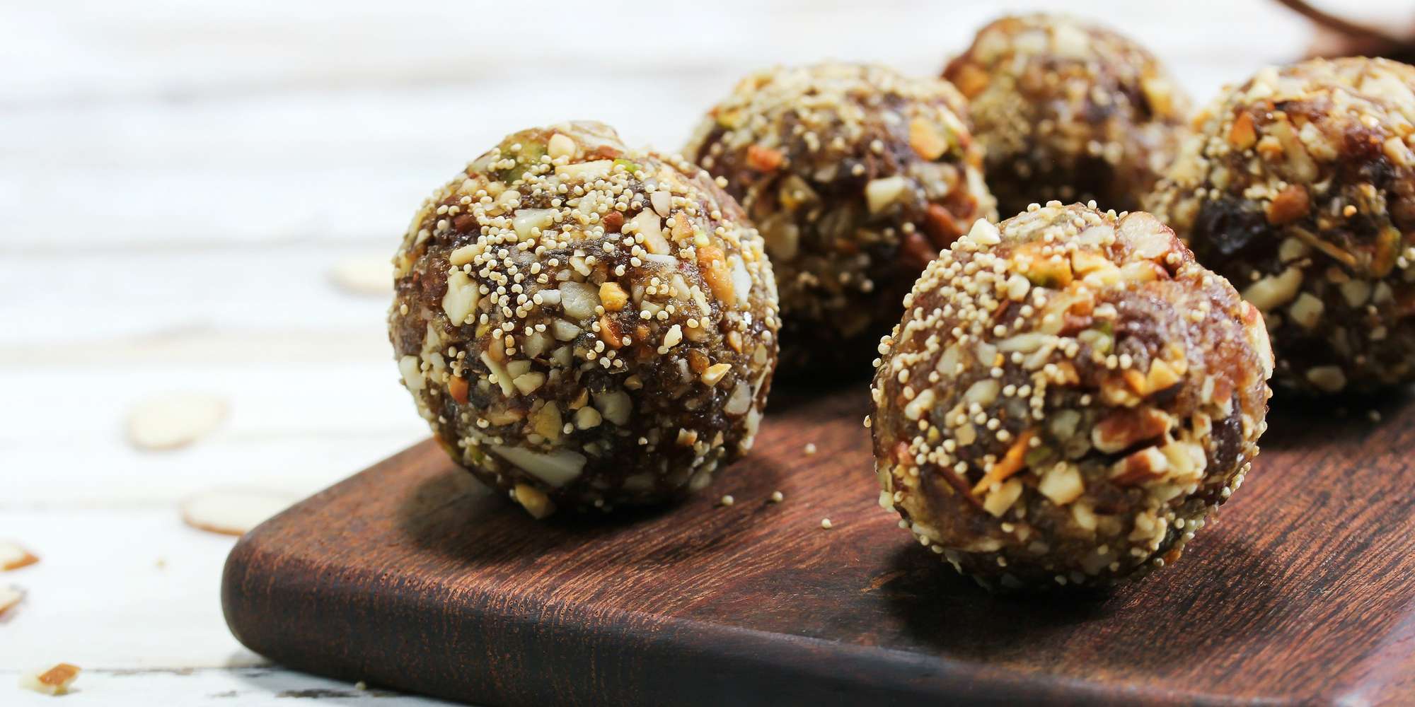 Almond Date Balls