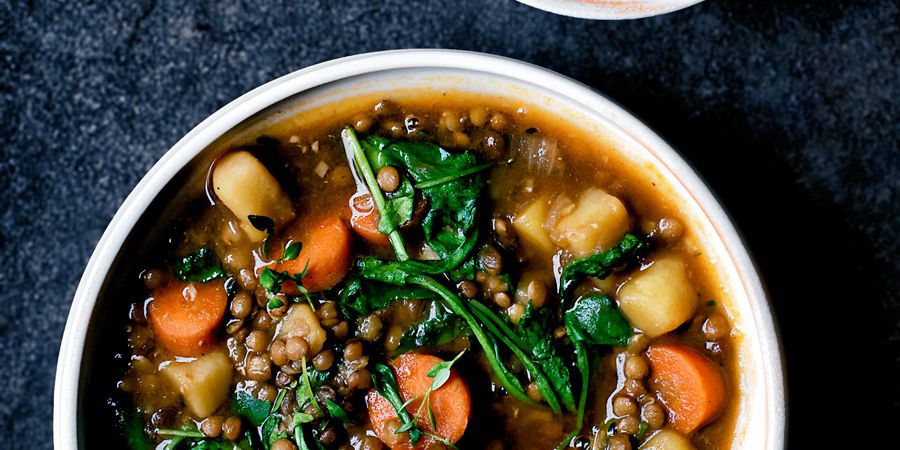 Lentil Sweet Potato Stew