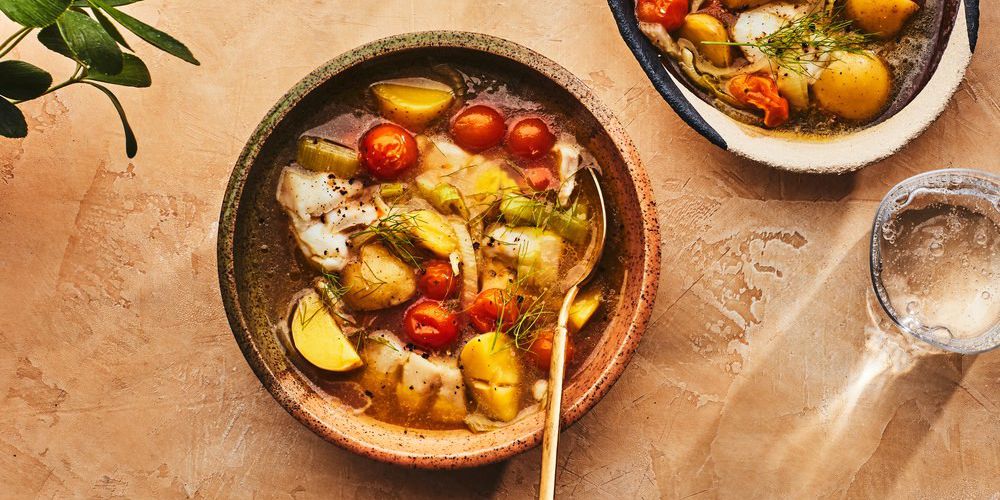 Brothy Seafood Chowder