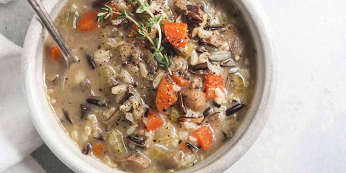 Wild Rice and Mushroom Soup Recipe