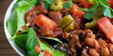 Meatless Taco Salad