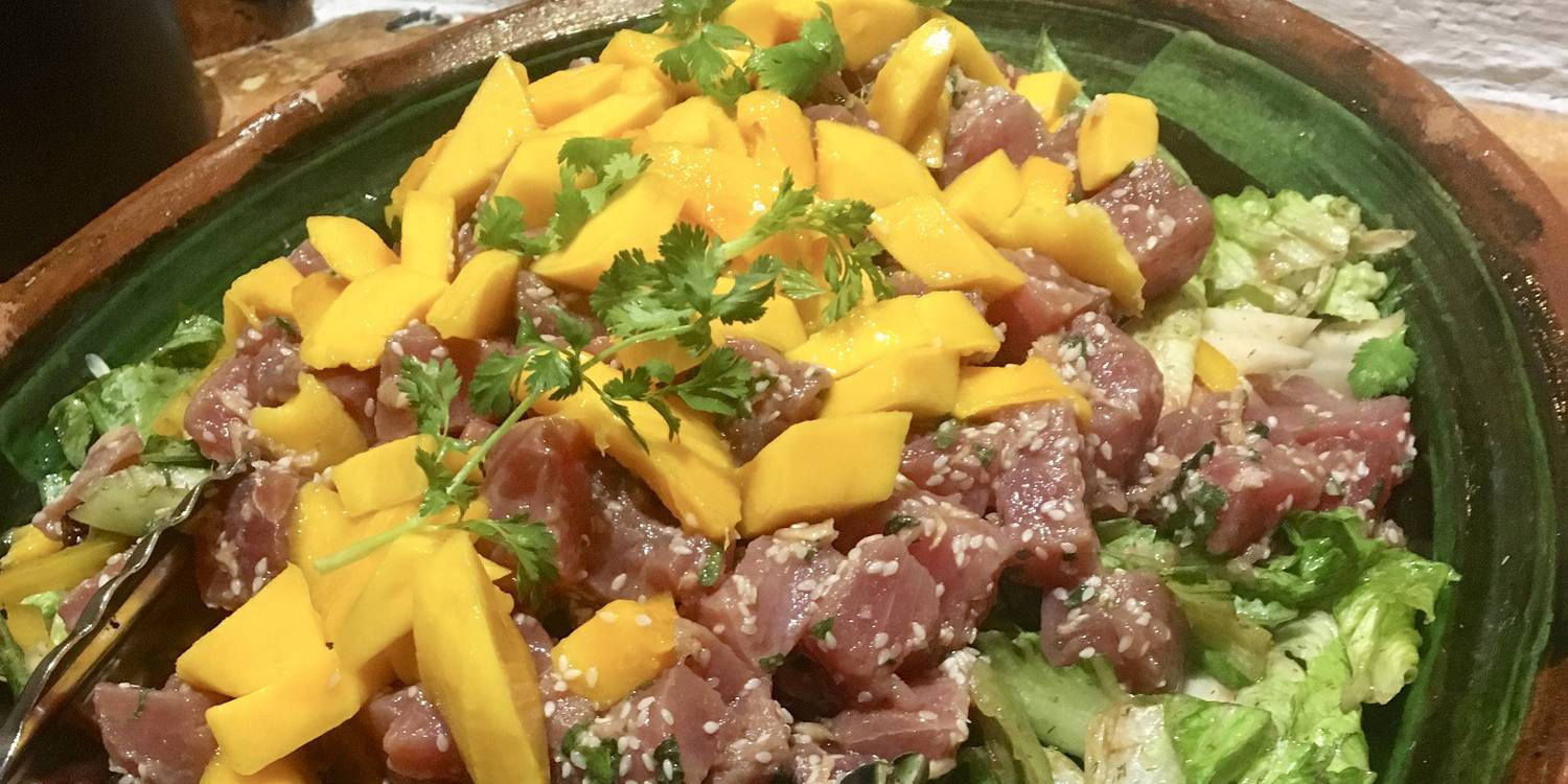 Tuna Poke Salad