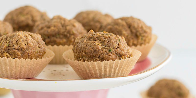Food Babe's Mini Zucchini Banana Muffins