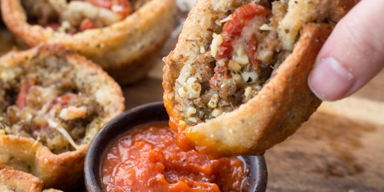 Keto Pizza Rolls