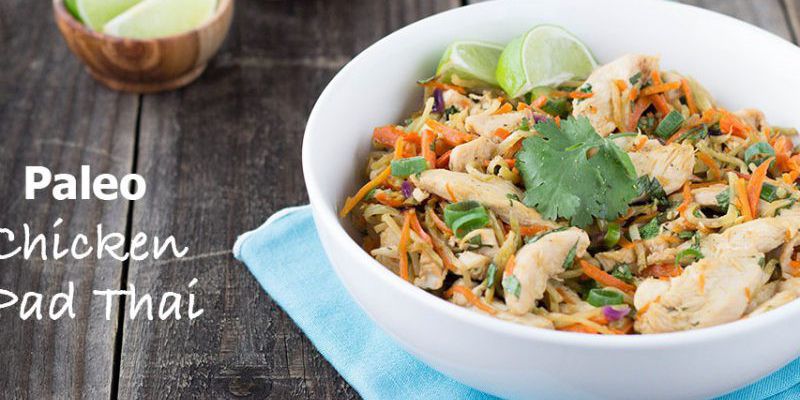 Paleo chicken pad thai