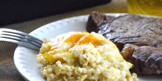 Green Chile Cauliflower Casserole