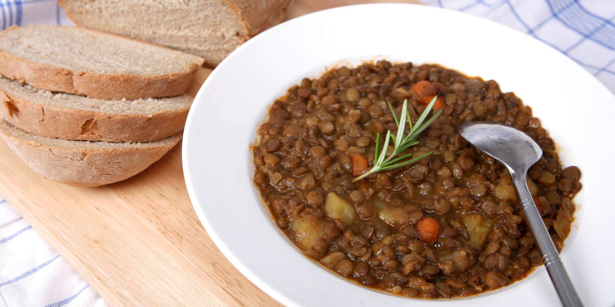 Lentil, Kale & Sausage Stew