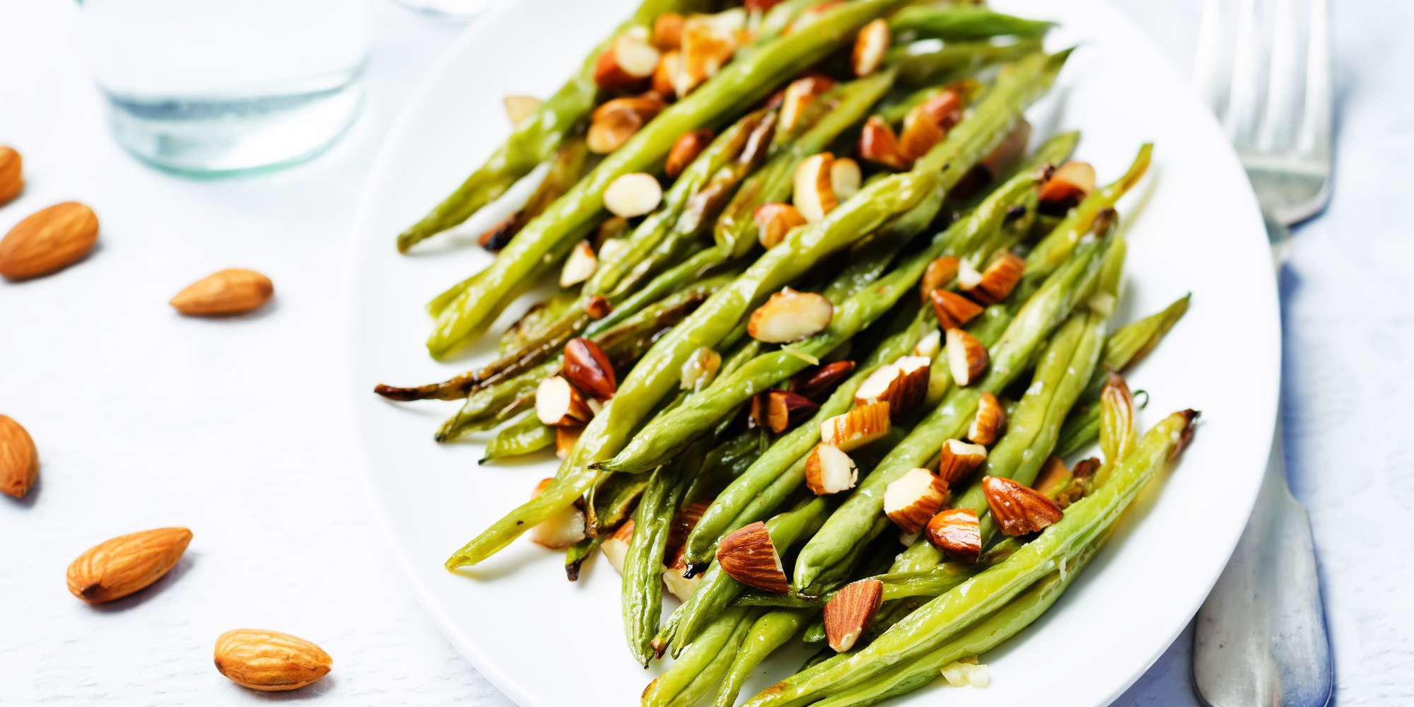 Green Beans With Toasted Almonds