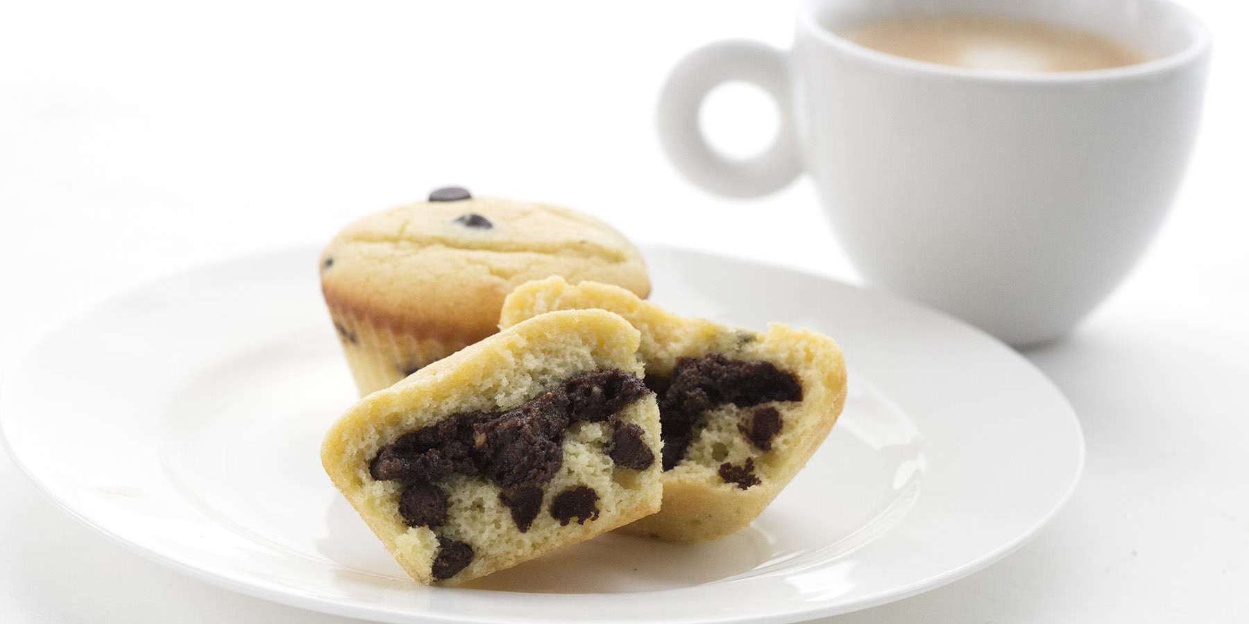 Low Carb Nutella Stuffed Muffins