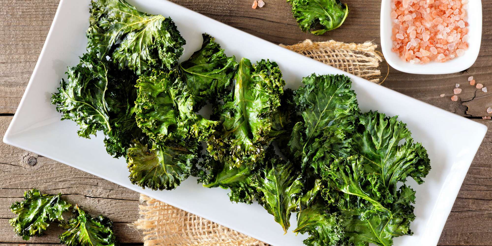 Sea Salt & Garlic Kale Chips