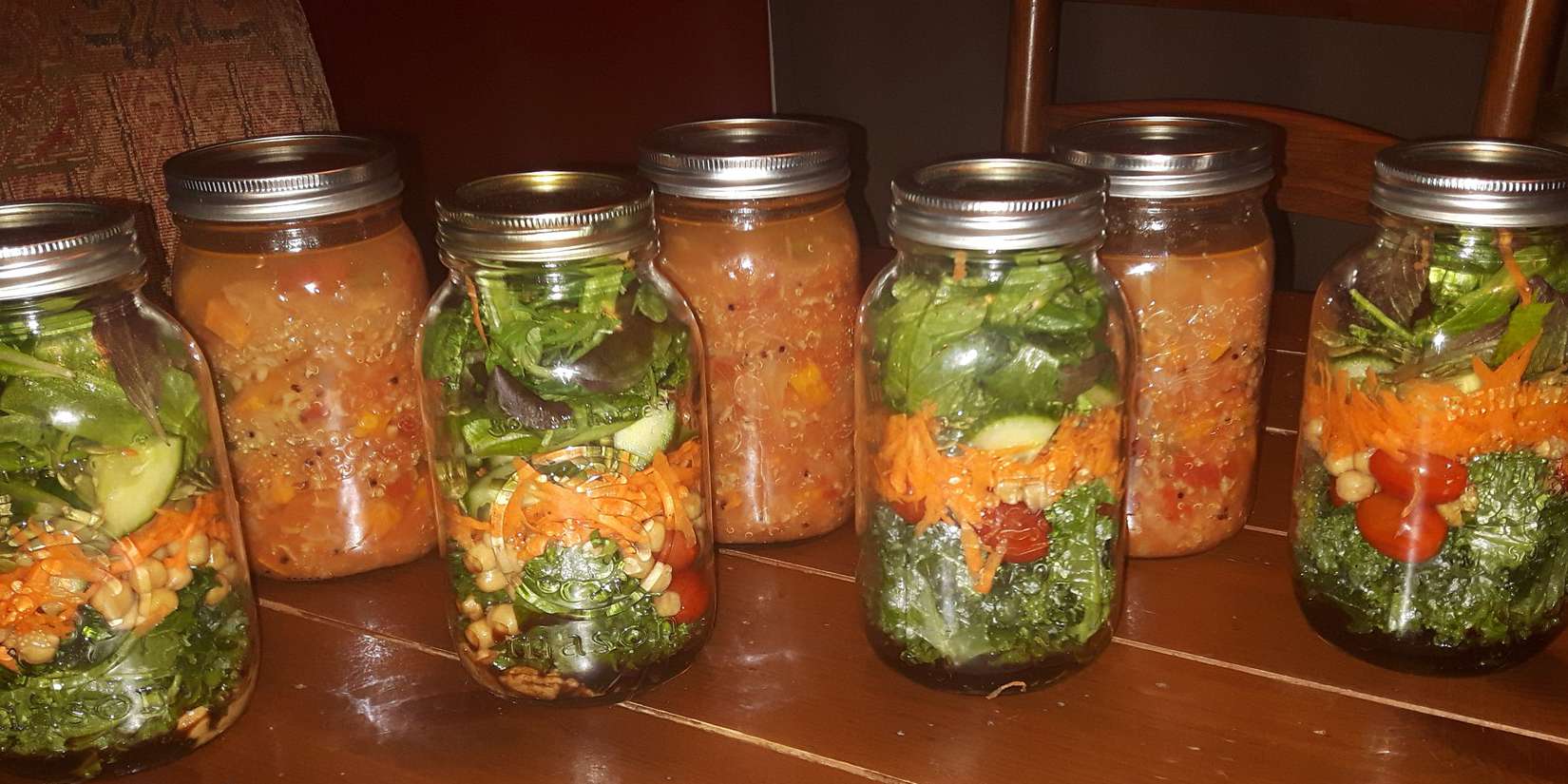 Sheilah's Salad Jar