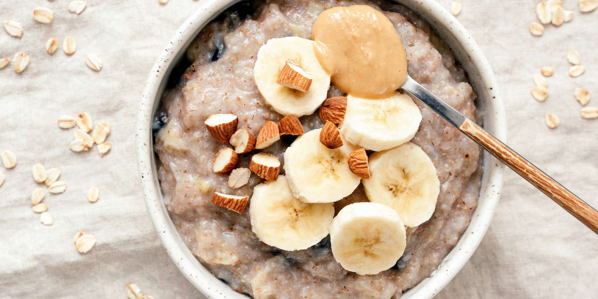 Apple Banana Peanut Butter & Honey Oatmeal