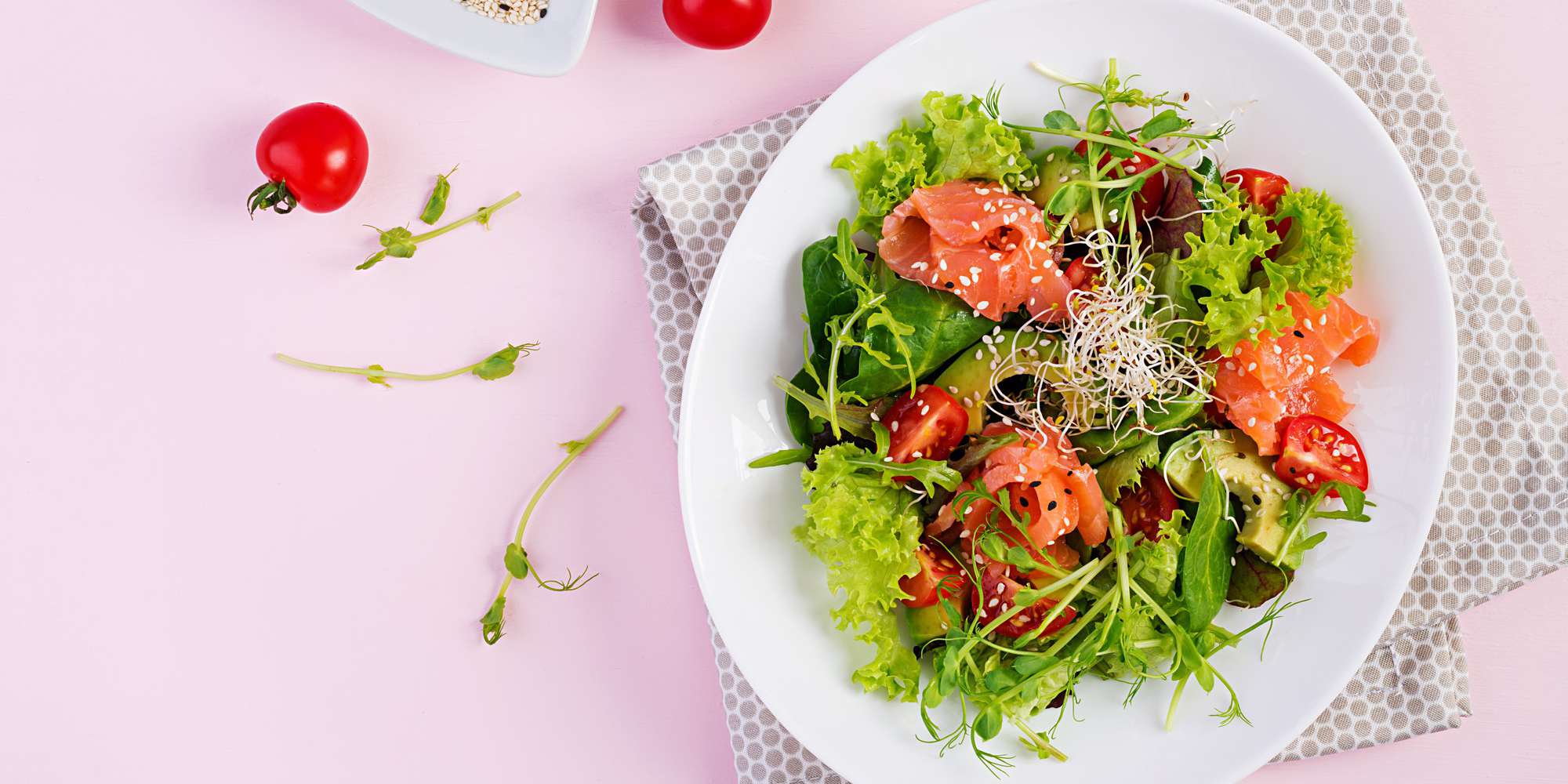 Salmon & Avocado Salad