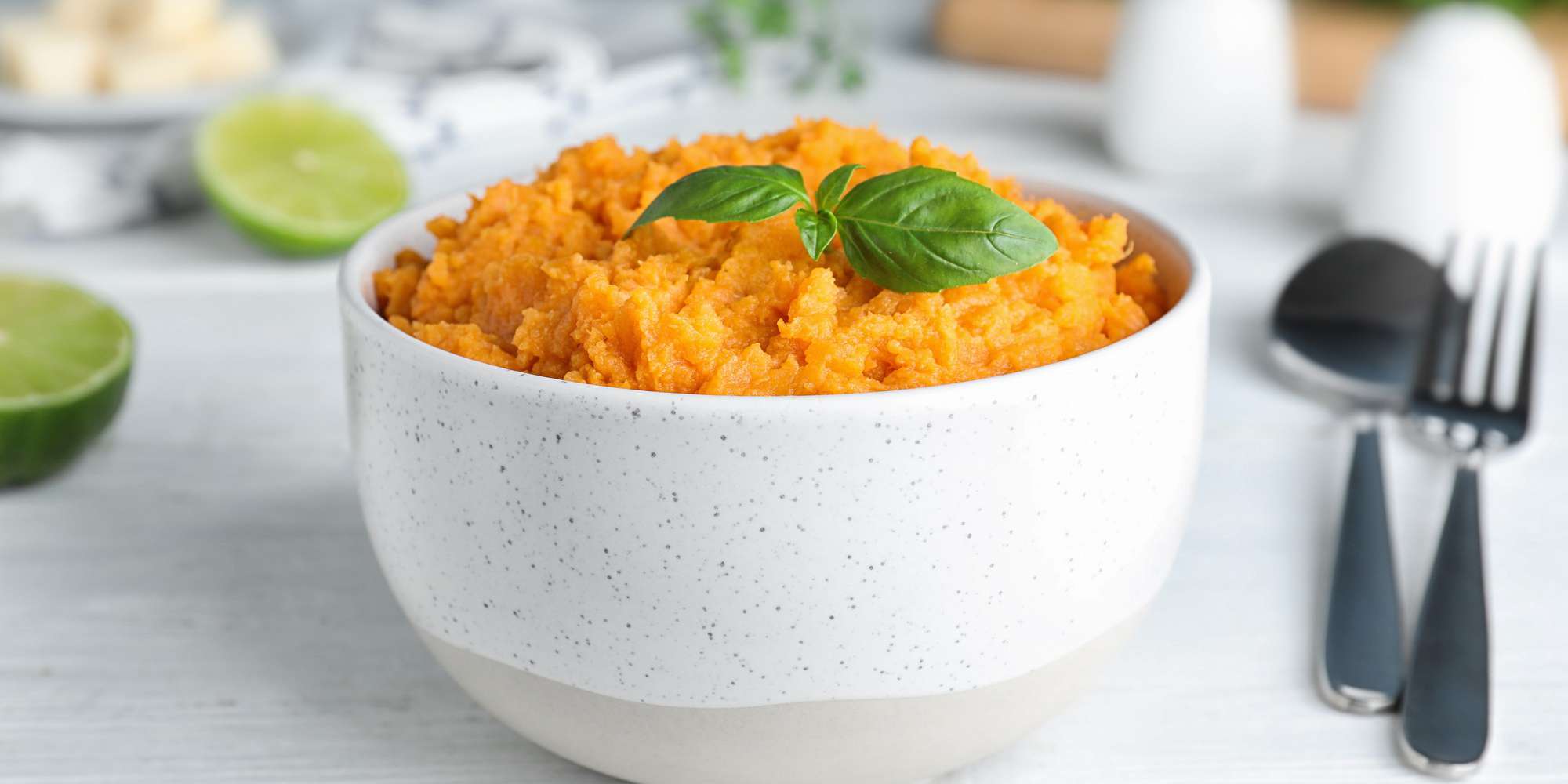 Garlic Sweet Potato Mash