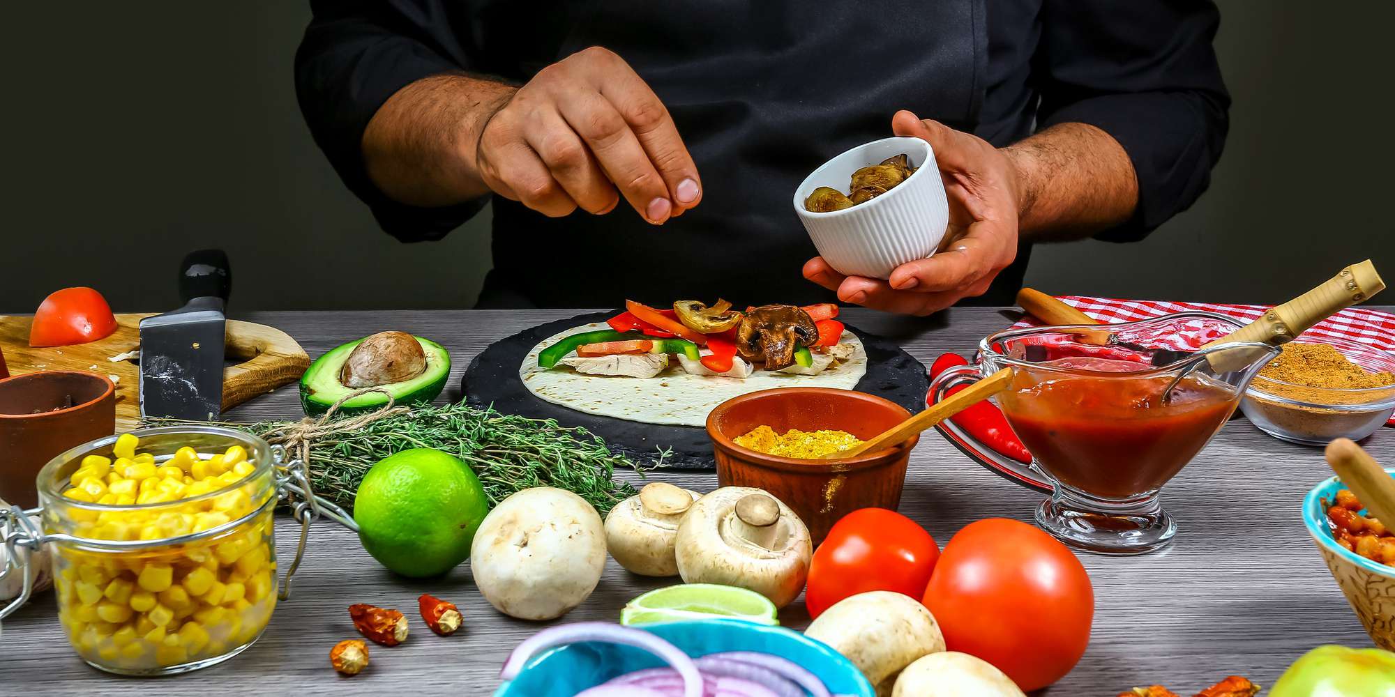 Superfood Burrito in a Jar