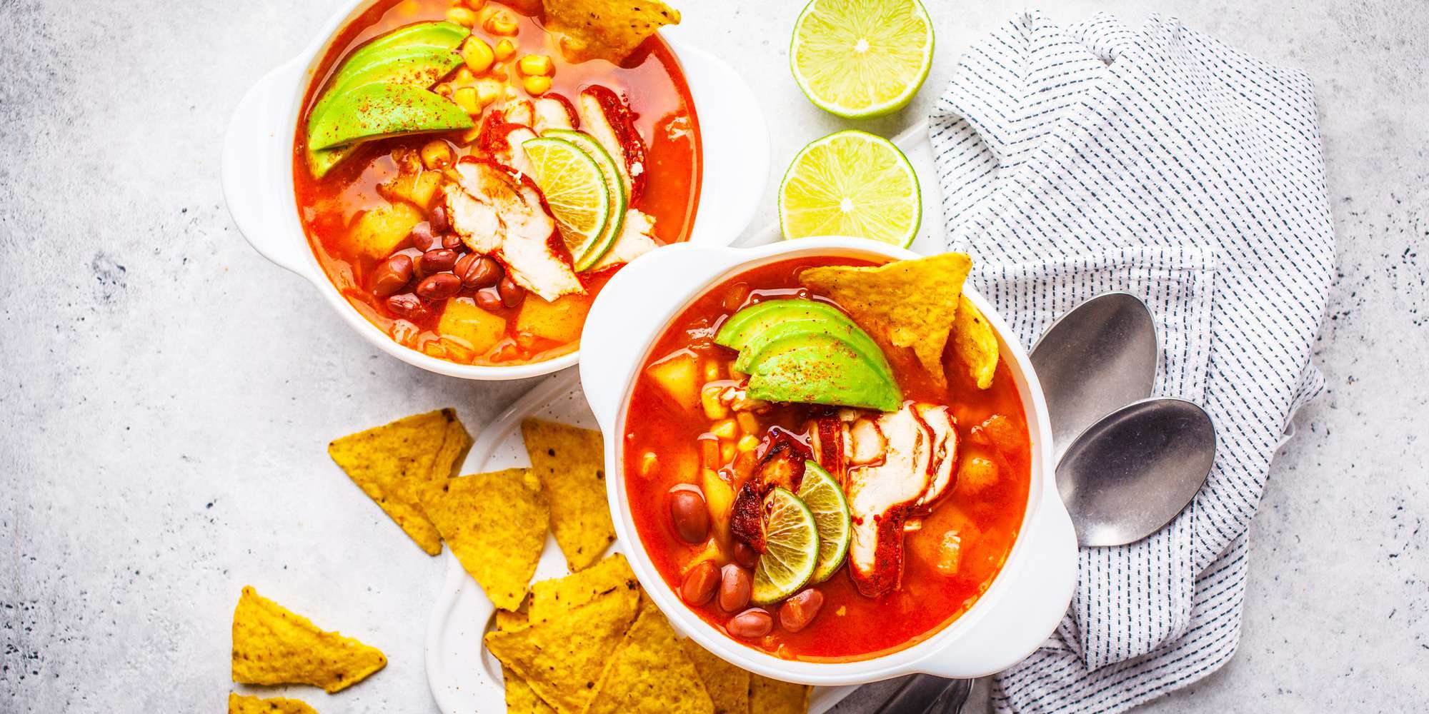 Slow Cooker Black Bean, Quinoa & Chicken Soup