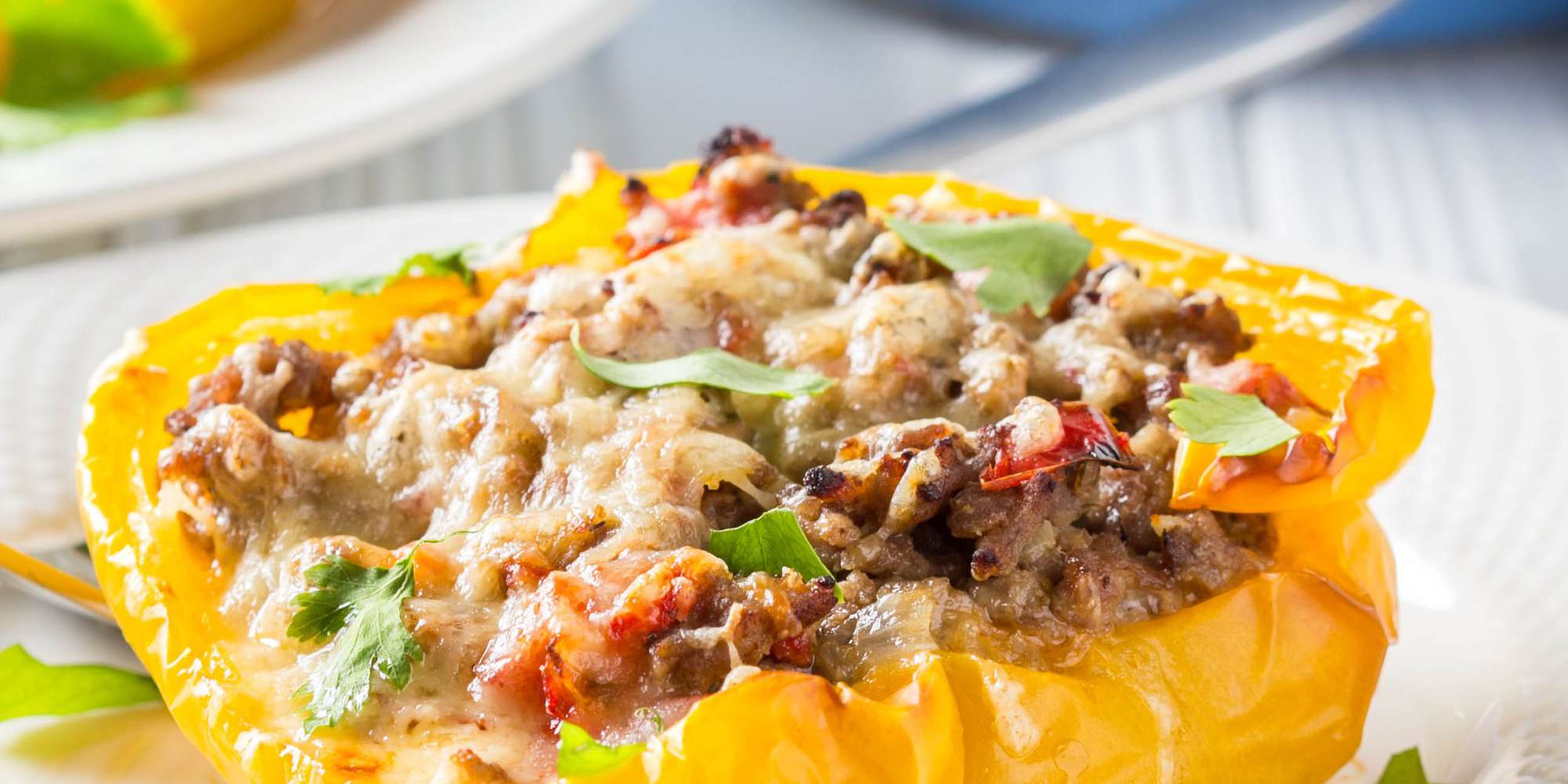 Turkey & Quinoa Stuffed Bell Peppers MealGarden