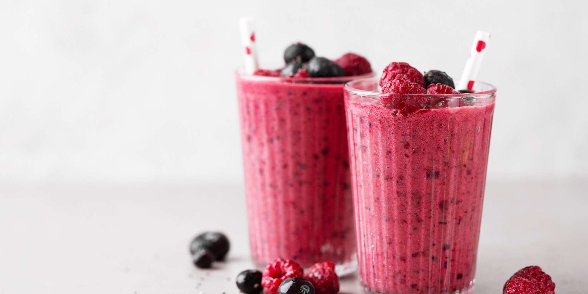 Raspberry Avocado Smoothie