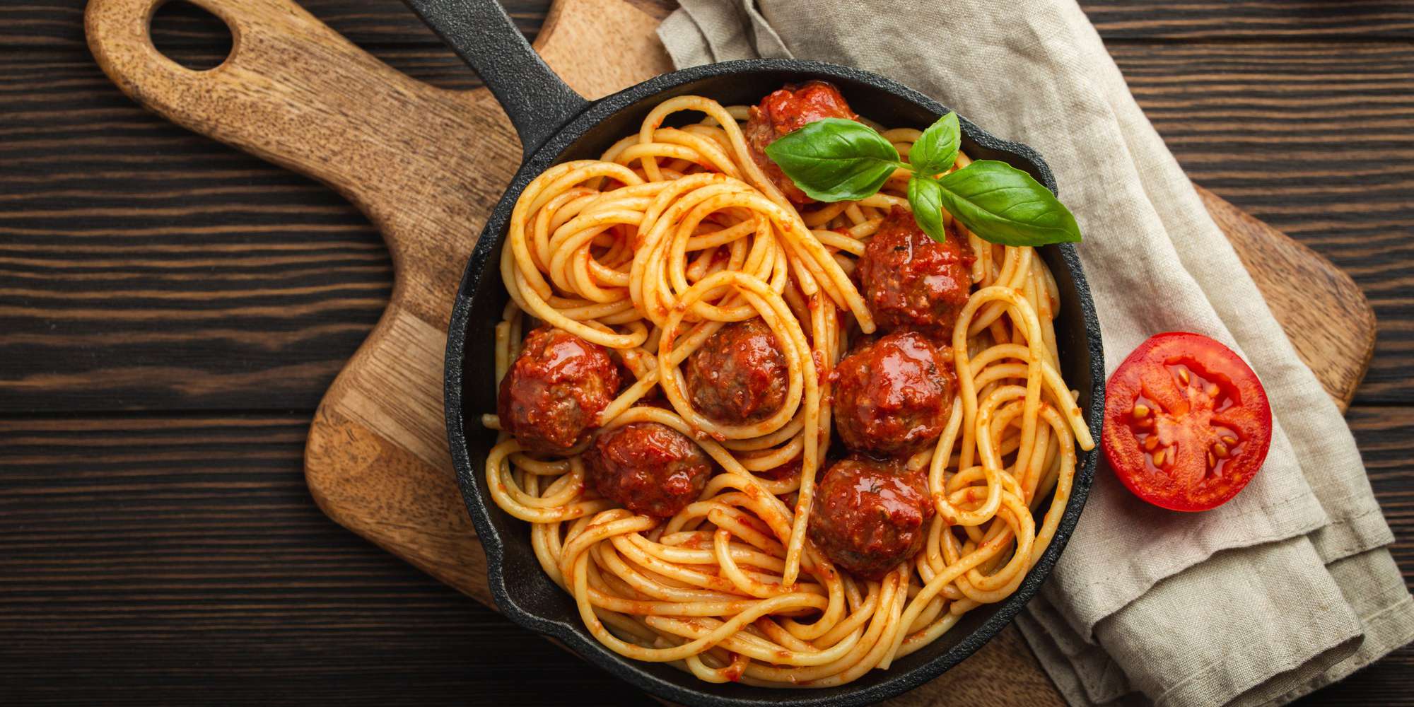 Spaghetti with Turkey Meatballs