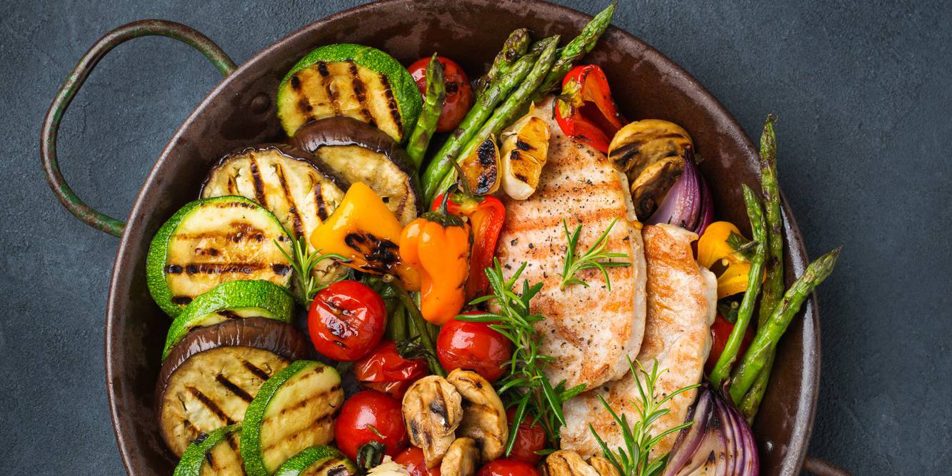 Sheet Pan Chicken & Veggie Dinner