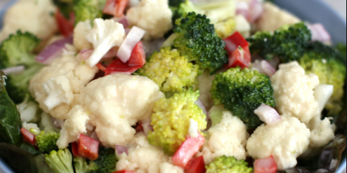 Cancer Fighting Salad with Broccoli Sprouts