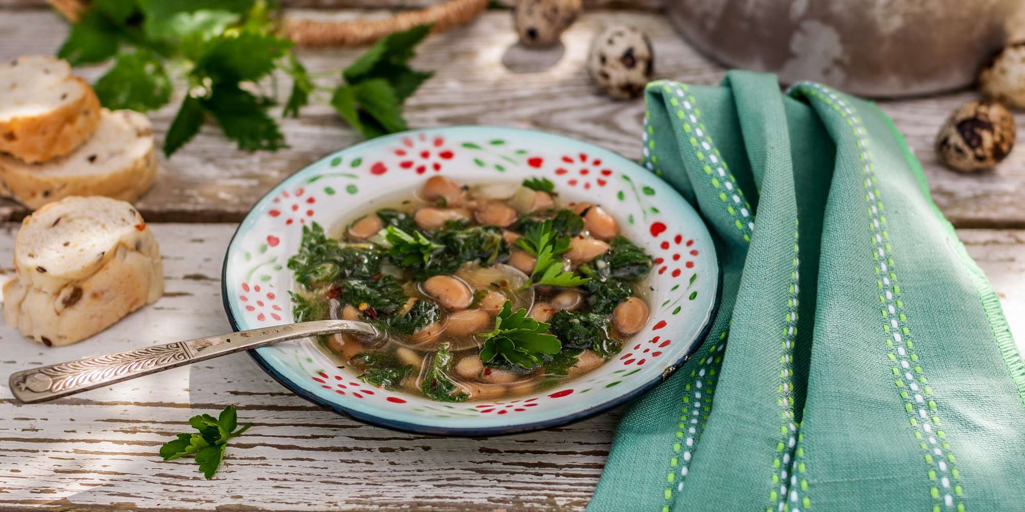 White Bean and Spinach Soup