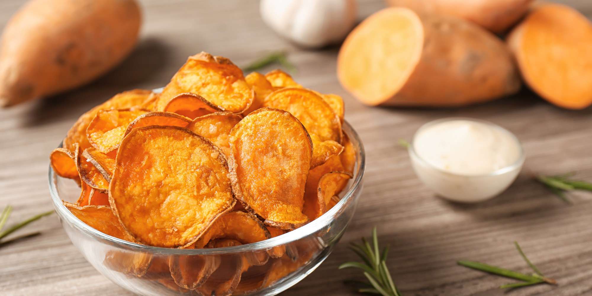 Rosemary & Sea Salt Sweet Potato Chips