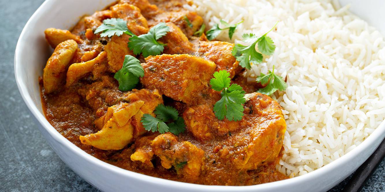 Chicken, Kale & Cauliflower Curry Bowl