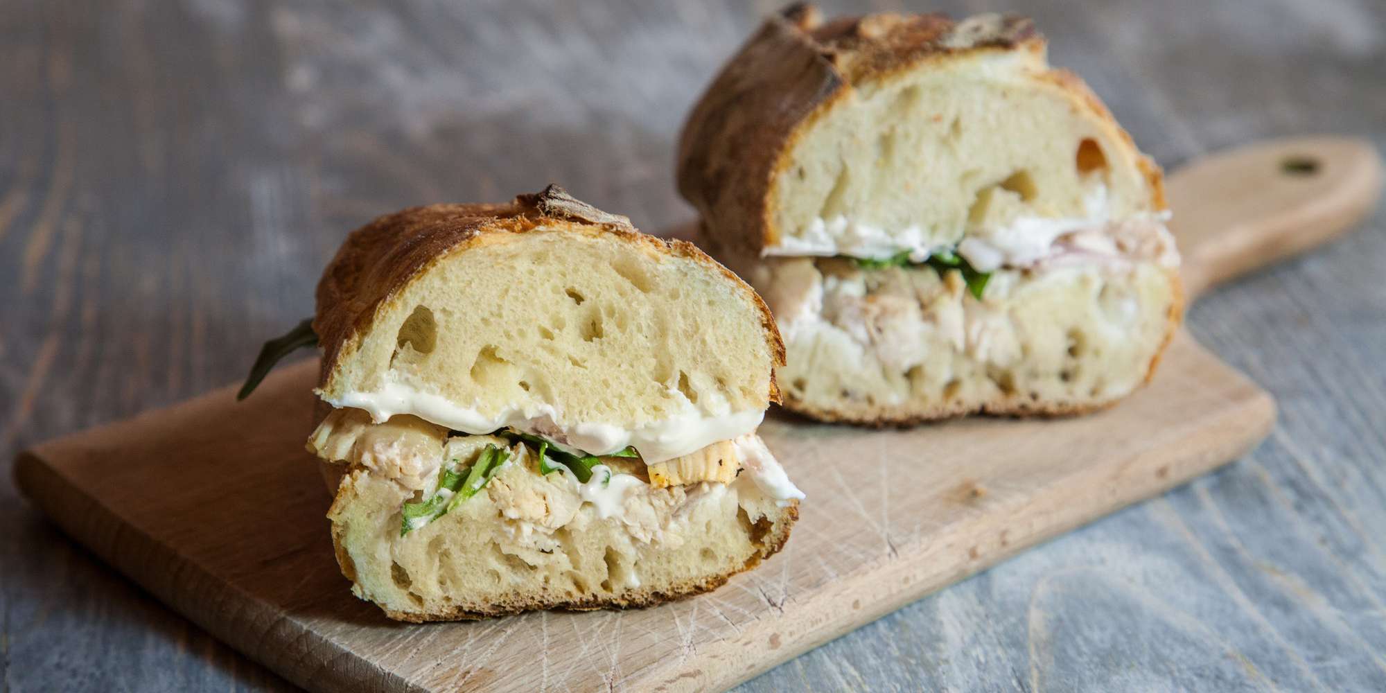 Avocado Chicken Salad Sandwich