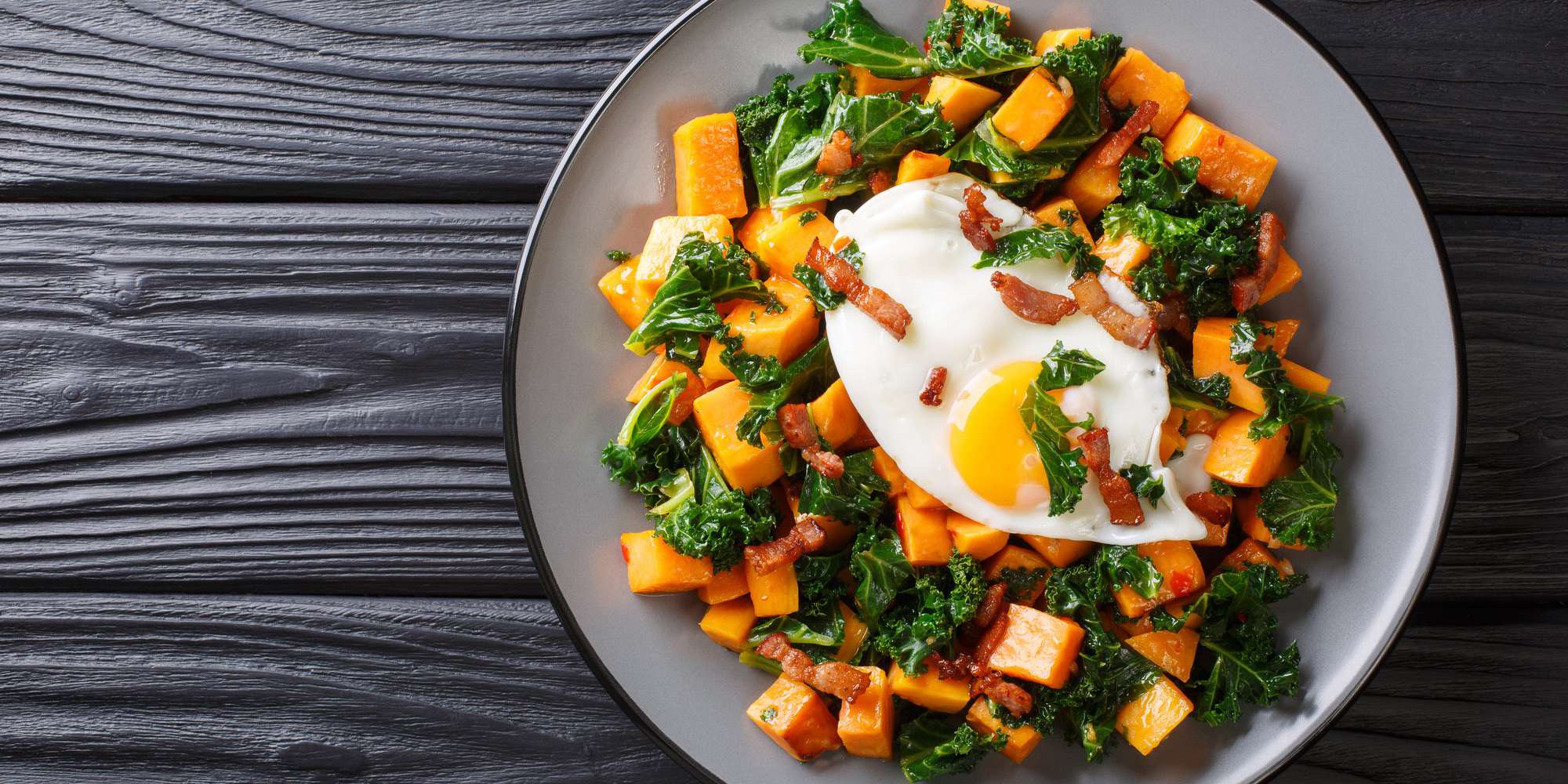 Sweet Potato Salad with Bacon