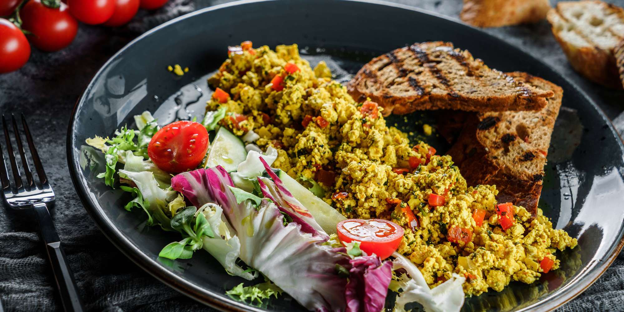 Nori Ginger Tofu Scramble